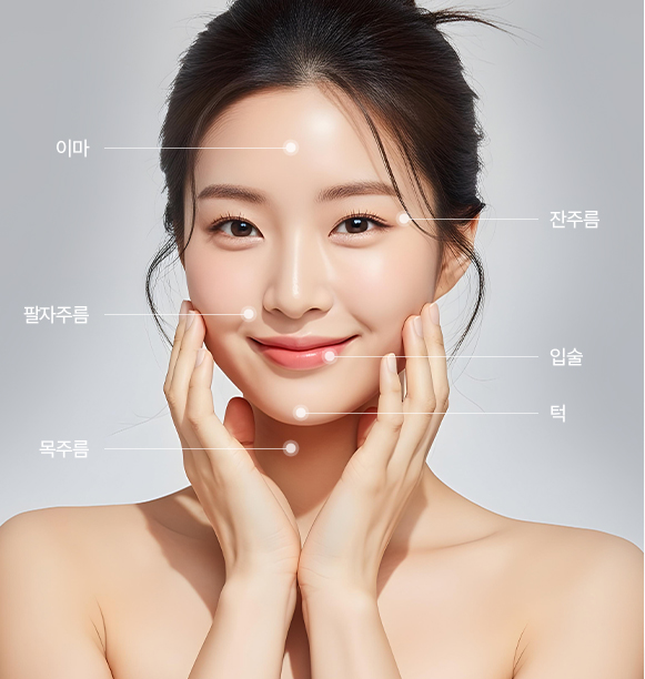 FACE 시술 부위